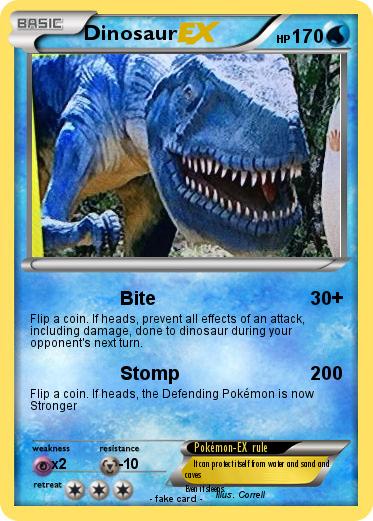 Pokemon Dinosaur