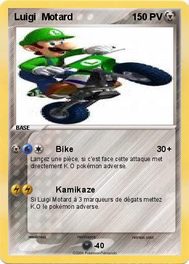 Pokemon Luigi  Motard