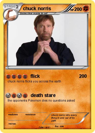 Pokemon chuck norris