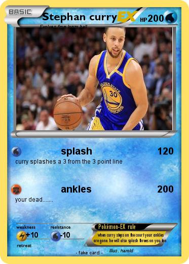 Pokemon Stephan curry