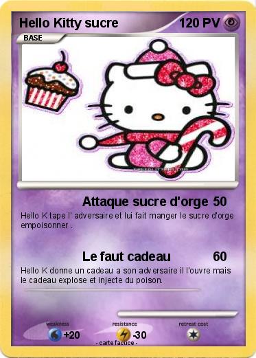 Pokemon Hello Kitty sucre