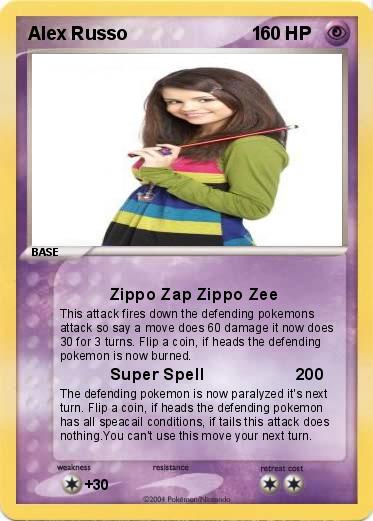 Pokemon Alex Russo                        1 