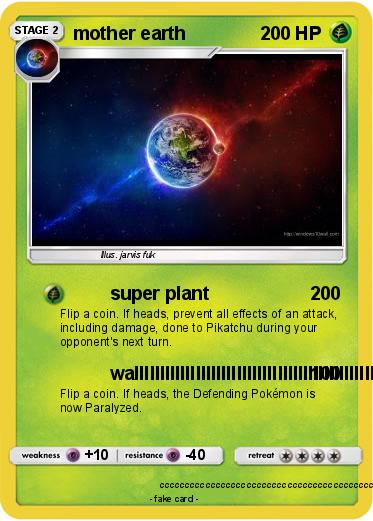 Pokemon mother earth