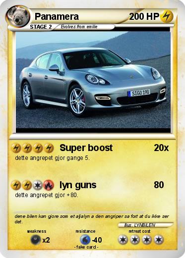 Pokemon Panamera