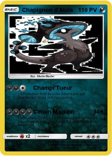 Pokemon Chapignon d'Alola