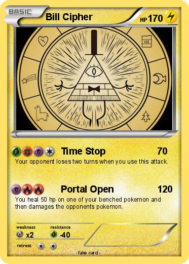 Pokemon Bill Cipher