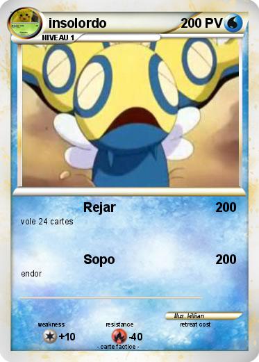 Pokemon insolordo