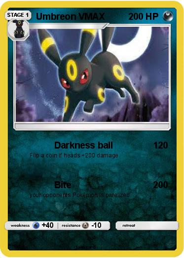 Pokemon Umbreon VMAX