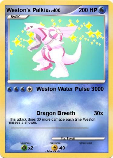 Pokemon Weston's Palkia