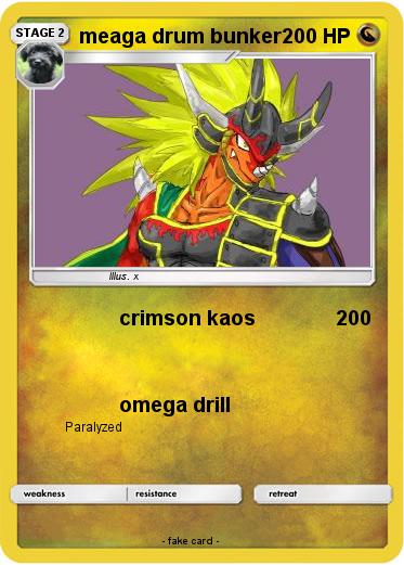 Pokemon meaga drum bunker