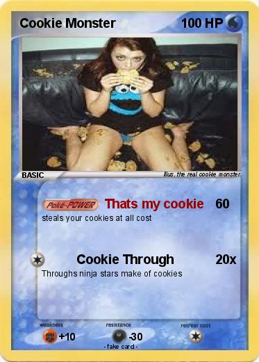 Pokemon Cookie Monster
