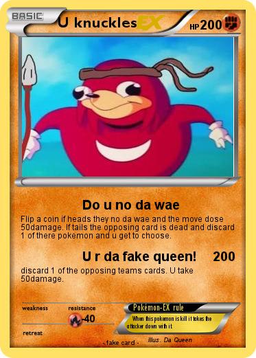 Pokemon U knuckles