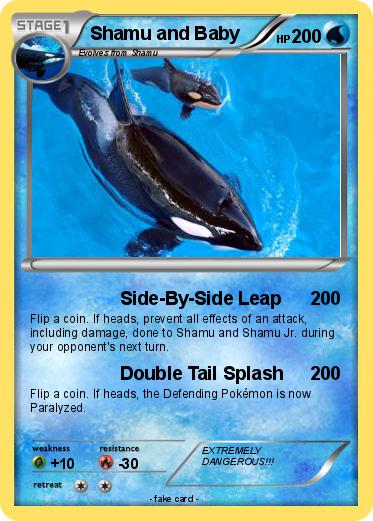 Pokemon Shamu and Baby
