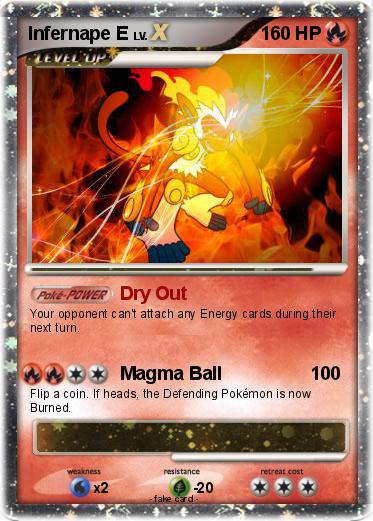 Pokemon Infernape E