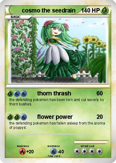 Pokemon cosmo the seedrain