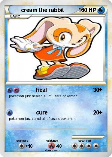 Pokemon cream the rabbit