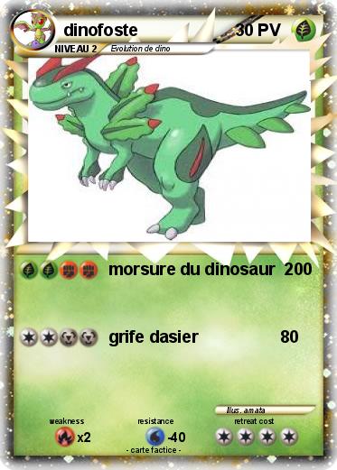 Pokemon dinofoste