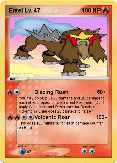 Pokemon Entei Lv. 47