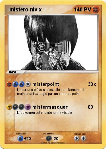 Pokemon  mistero niv x