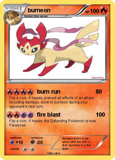 Pokemon burneon