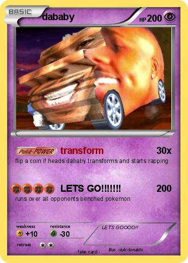 Pokemon dababy