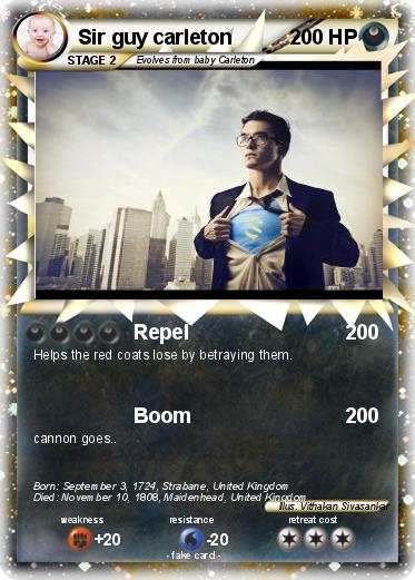 Pokemon Sir guy carleton