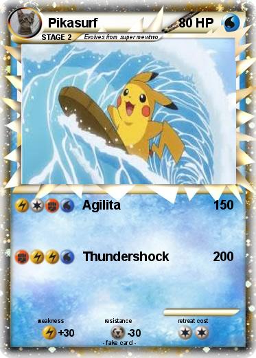 Pokemon Pikasurf