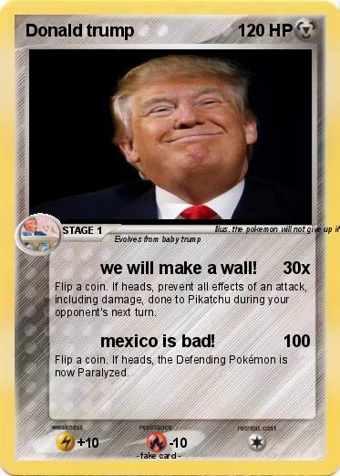 Pokemon Donald trump