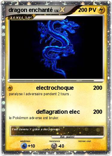 Pokemon dragon enchanté