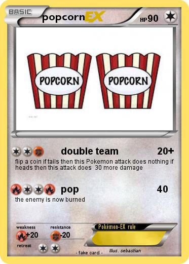 Pokemon popcorn