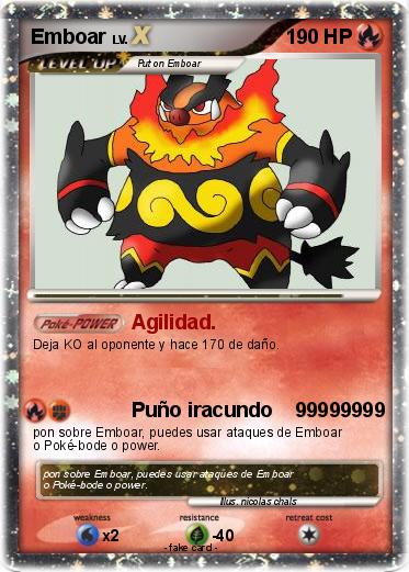 Pokemon Emboar