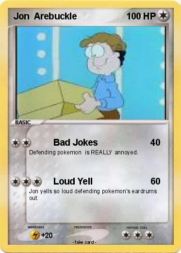Pokemon Jon  Arebuckle