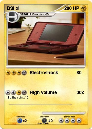 Pokemon DSI xl