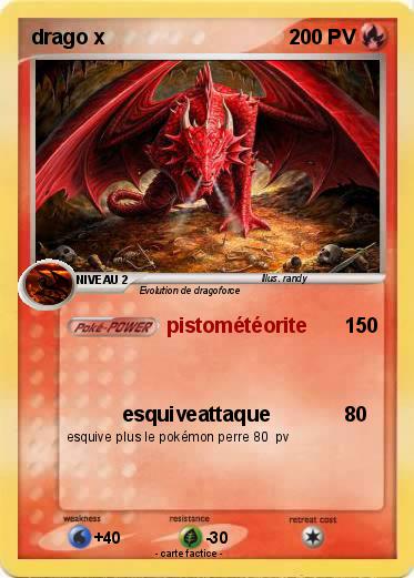 Pokemon drago x
