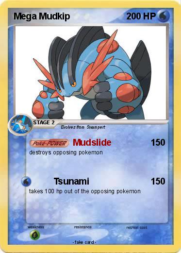 Pokemon Mega Mudkip