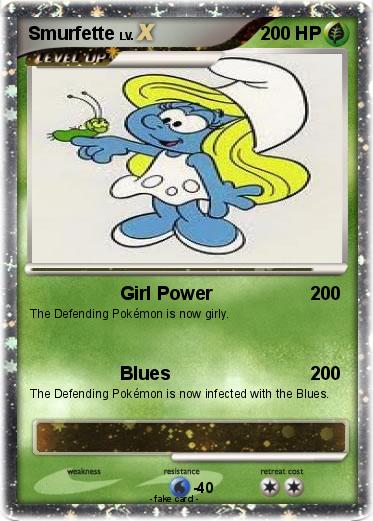 Pokemon Smurfette