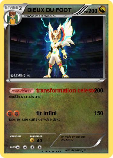 Pokemon DIEUX DU FOOT