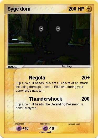 Pokemon Syge dom