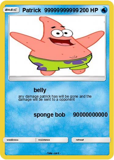 Pokemon Patrick  99999999999