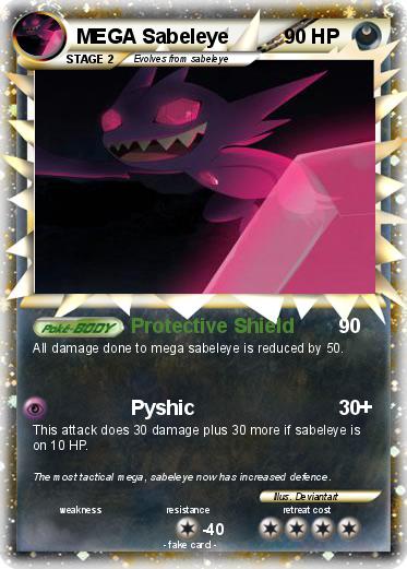 Pokemon MEGA Sabeleye