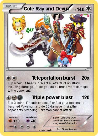 Pokemon Cole Ray and Devin