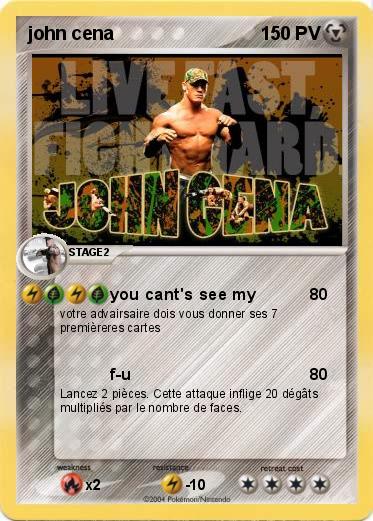 Pokemon john cena