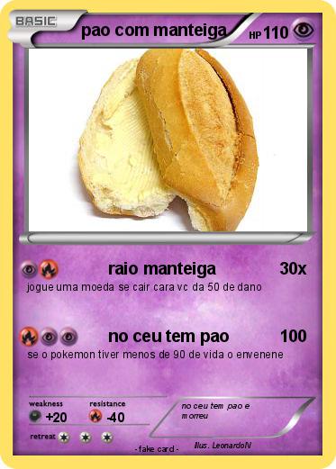 Pokemon pao com manteiga