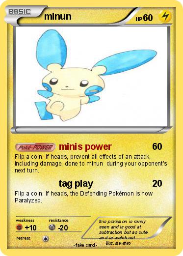 Pokemon minun