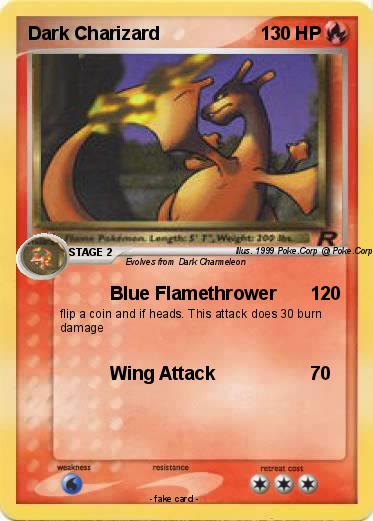 Pokemon Dark Charizard