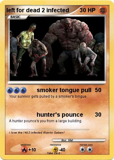 Pokemon left for dead 2 infected