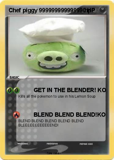 Pokemon Chef piggy 99999999999999 hp