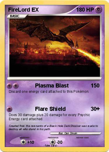 Pokemon FireLord EX