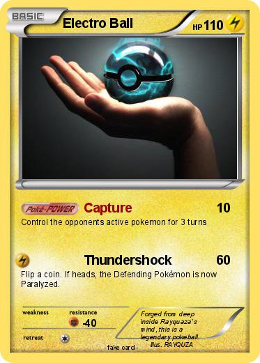 Pokemon Electro Ball