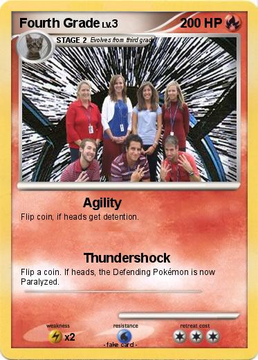 Pokemon Fourth Grade